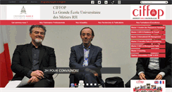 Desktop Screenshot of ciffop.fr